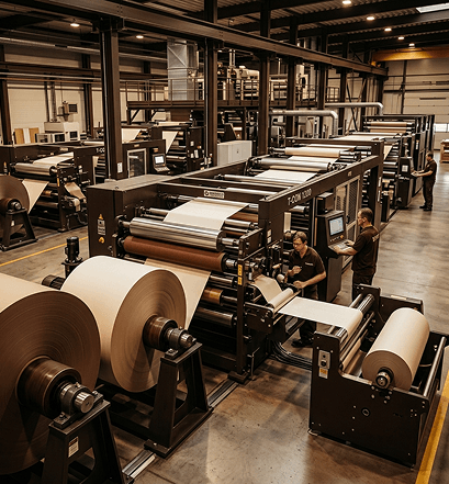 Factory interior